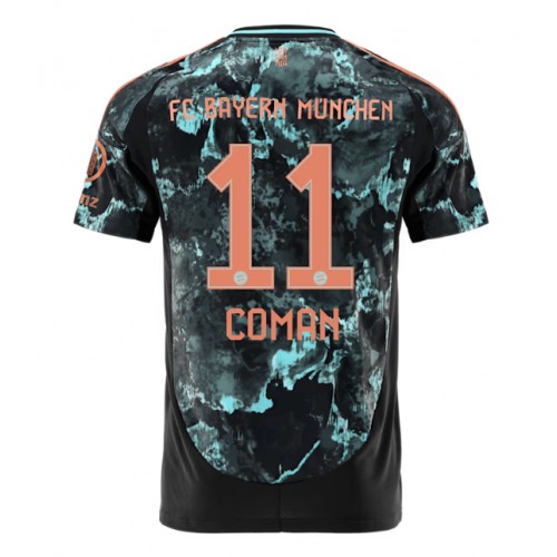 Fotbalové Dres Bayern Munich Kingsley Coman #11 Venkovní 2024-25 Krátký Rukáv